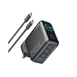 Anker Zolo B2697KZ1 140W 4-Port GaN Charger with Fast Charging with USB-C Cable
