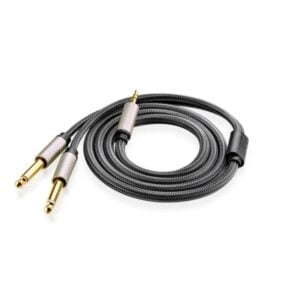 UGREEN 10615 3.5mm TRS to Dual 6.35mm TS Stereo Audio 2M Cable