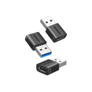 UGREEN 45299 USB-C to Female to USB-A Male Adapter Set – 3 Pack
