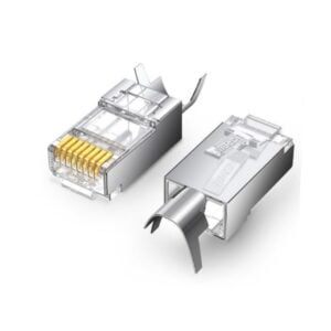 UGREEN 50634 CAT 7 FTP Gold Plated RJ45 Modular Plugs Two Piece – 10PCS Pack