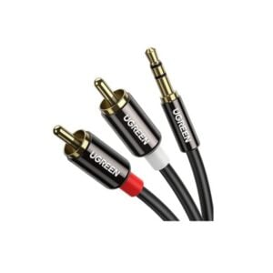 UGREEN 10591 3.5MM Male TO 2 RCA Male Cable