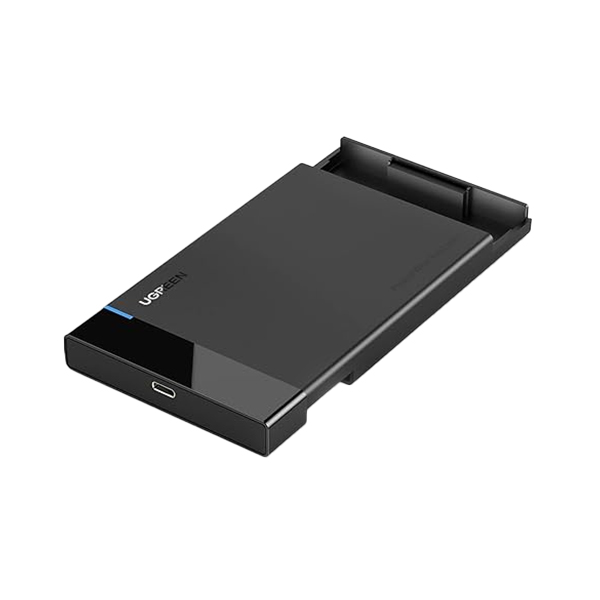 UGREEN 50743 USB 3.0 2.5" Hard Drive Enclosure 6Gbps with USB-A to USB-C Cable
