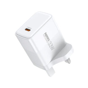 Remax RP-U121 Kiddy Series 33W USB-C UK 3 Pin Fast Charger