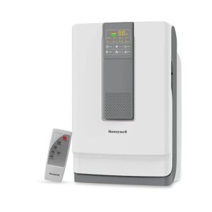 Honeywell Air Touch V4 Air Purifier For Home 5 Stage Filtration Covers 543 sq.ft UV LED & Ionizer Anti-Bacterial Activated Carbon & H13 HEPA Filter Removes 99.99% Pollutants & Micro Allergens