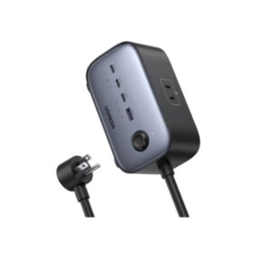 UGREEN 40896 100W DigiNest Pro Power Adapter With US Pin Plug 1.8 Meter Cable