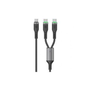 WiWU Wi-C071 Oringlink PD 100W USB-C to USB-C*2 1M Cable