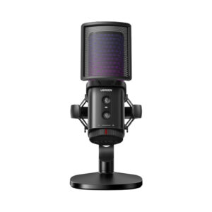 UGREEN 65629 Noise-Cancelling RGB 7 Light USB Desktop Microphone