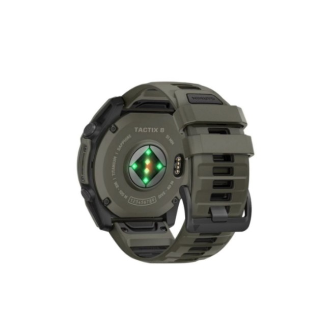Garmin Tactix 8 AMOLED 51mm Black Cerakote - Olive Smart Watch - Image 2