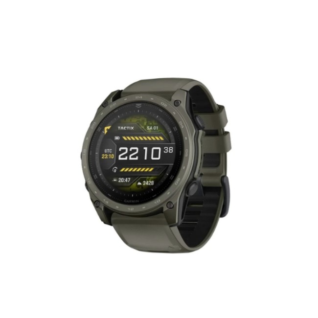 Garmin Tactix 8 AMOLED 51mm Black Cerakote - Olive Smart Watch