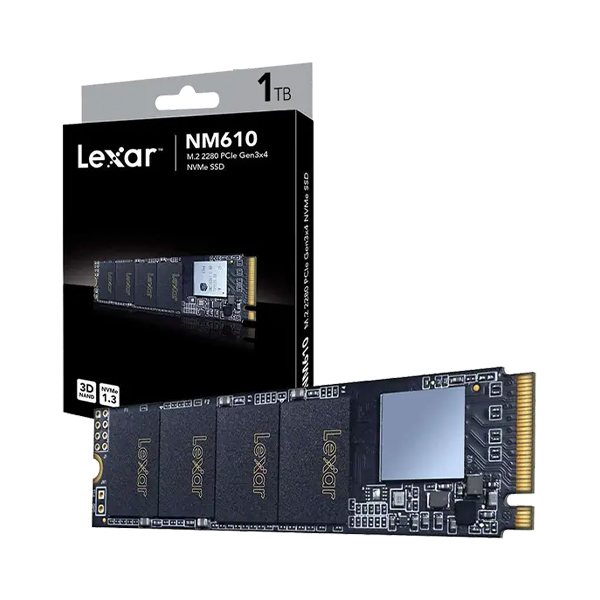 Lexar NM610 M.2 2280 1TB PCIe NVMe Internal SSD - Image 2