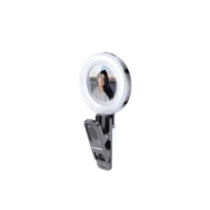 Plokama U20 LED Mini Mirror Clip Selfie Ring Light