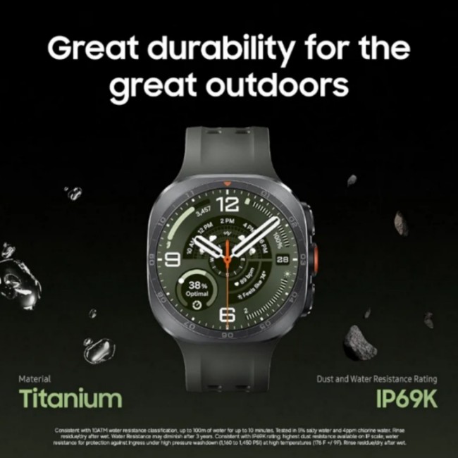 Samsung Galaxy Watch Ultra 2 L715 LTE 47MM - Titanium Gray/Black - Image 4