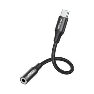 UGREEN 70858 Type-C Male to 3.5mm Female 0.10 Meter Audio Converter