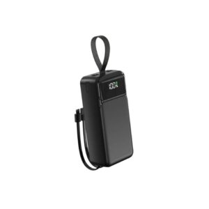 Aspor A317 22.5W 30000mAh Fast Charging Power Bank with Built-in Cables