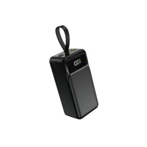 Aspor A318 22.5W 40000mAh Fast Charging Power Bank with Built-in Cables