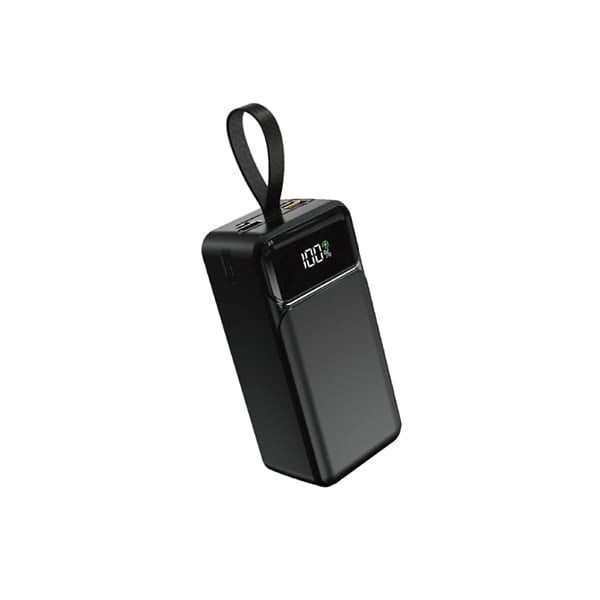 Aspor A318 22.5W 40000mAh Fast Charging Power Bank with Built-in Cables