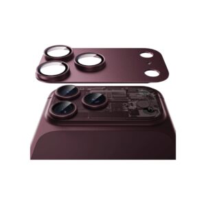 ESR Armorite Pro Deep Burgundy Camera Lens Protector (Full Coverage) for iPhone 18 Pro