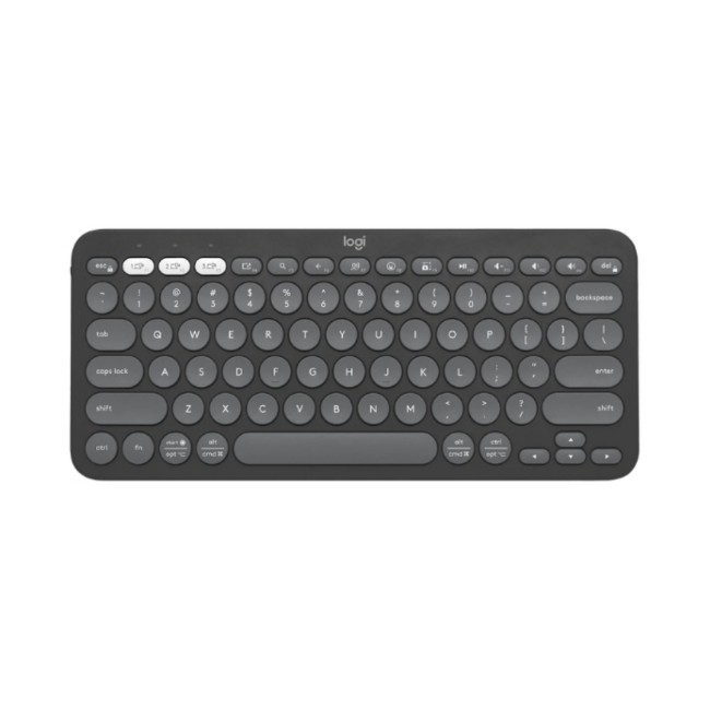 Logitech Pebble Keys 2 K390 Multi-Device Portable Keyboard