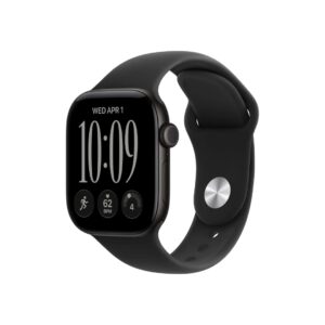 Apple Watch Series 12 42MM Black Aluminum GPS – Black Sport Band