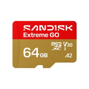 SanDisk Extreme Go microSDXC 64GB 170MB/s UHS-I Memory Card