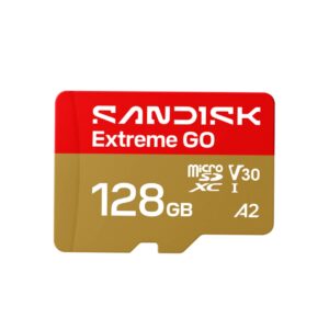 SanDisk Extreme Go microSDXC 128GB 240MB/s UHS-I Memory Card