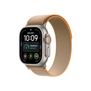 Apple Watch Ultra 4 49MM Natural Titanium GPS + Cellular – Sand Trail Loop Band