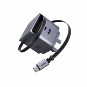 UGREEN 65826 Nexode Pro 65W GaN Charger with Retractable USB-C Cable