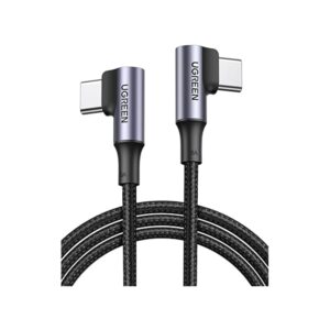 UGREEN 70696 USB-C to USB-C 100W PD 90 Degree Fast Charging 1M Cable