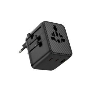 WiWU Wi-UA011 25W Gan Aramid Fire Warriors 25W GaN Travel UK Adapter