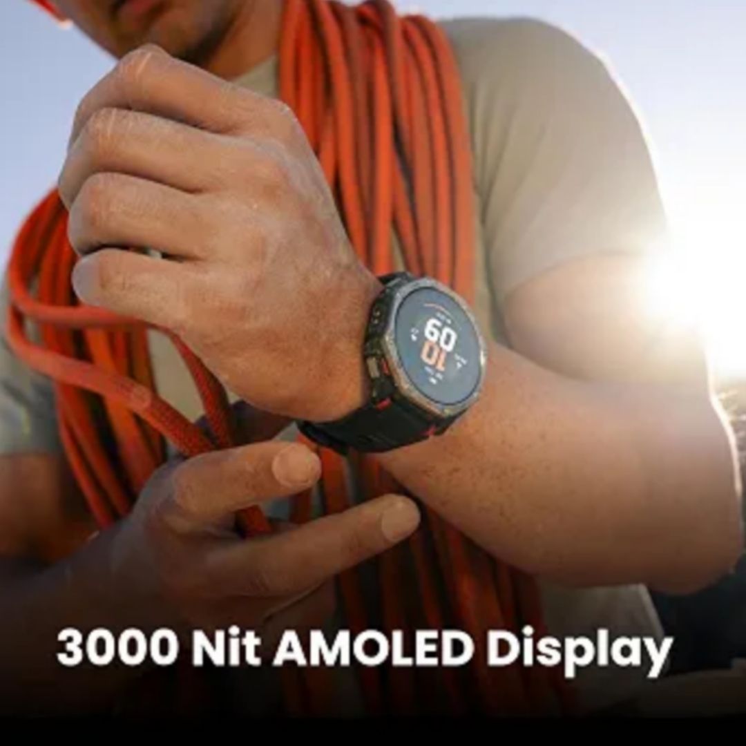 Amazfit T-Rex Dual Solar Smart Watch - Image 2