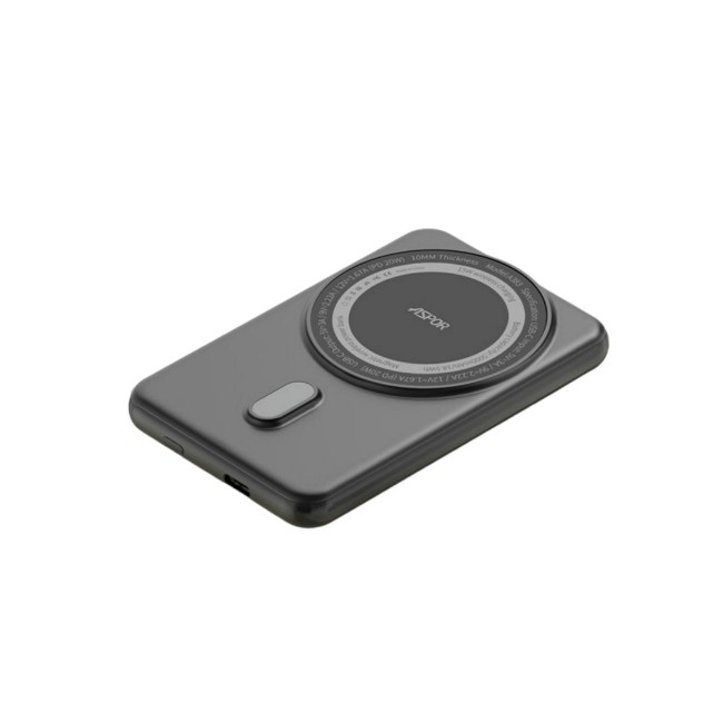 Aspor A383 15W Wireless Magnetic 5000mAh Power Bank