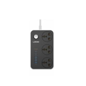 LDNIO SC3604C 2500W 3 Outlet + 3 USB+ 3 PD Port Extension Power Cord