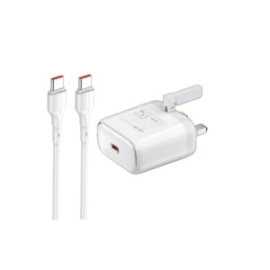 LDNIO Q1415 45W PD USB-C UK Wall Charger with Type-C to Type-C Cable