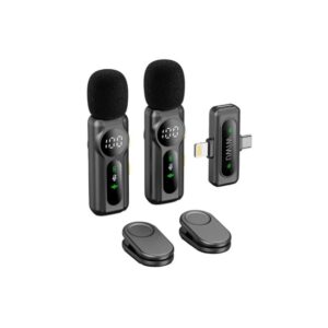 WiWU Wi-WM007 ANC Duo Wireless Type-C & Lightning Microphone