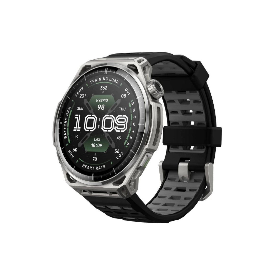 Amazfit Balance 3 Smart Watch - Stainless Steel - Black