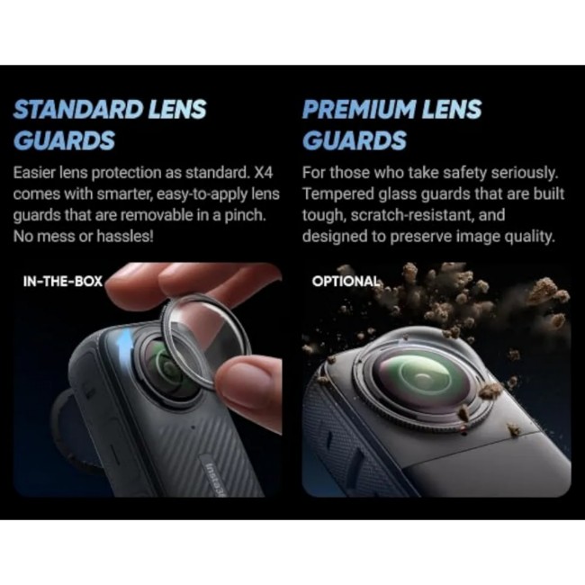 Insta360 X4 8K 360 Action Camera Motorcycle Bundle