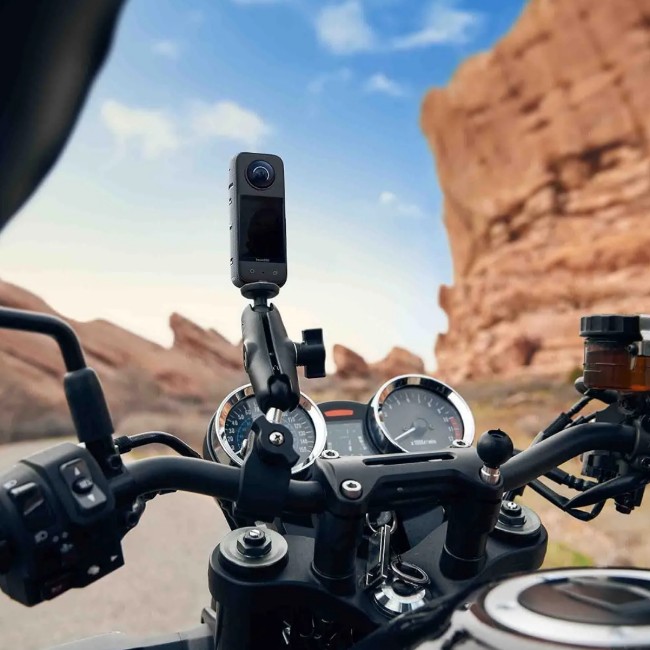 Insta360 X4 8K 360 Action Camera Motorcycle Bundle