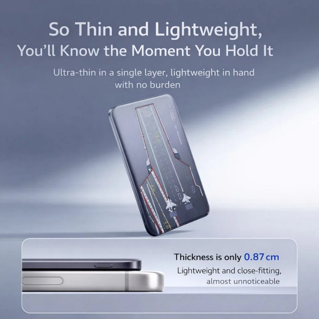 Sharge M6 20W Magnetic Qi2 Wireless 5000mAh Power Bank